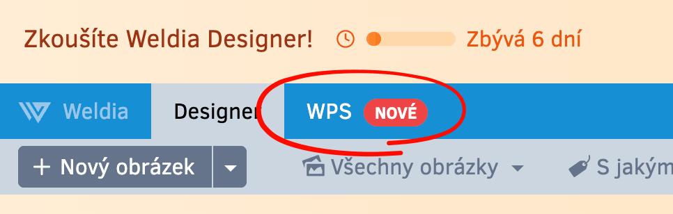 Kde najdeš Weldia WPS ve Weldia Designeru